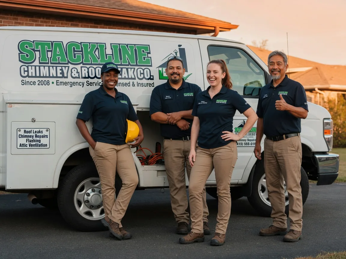 Chimney flashing repair company in Spivey, KS